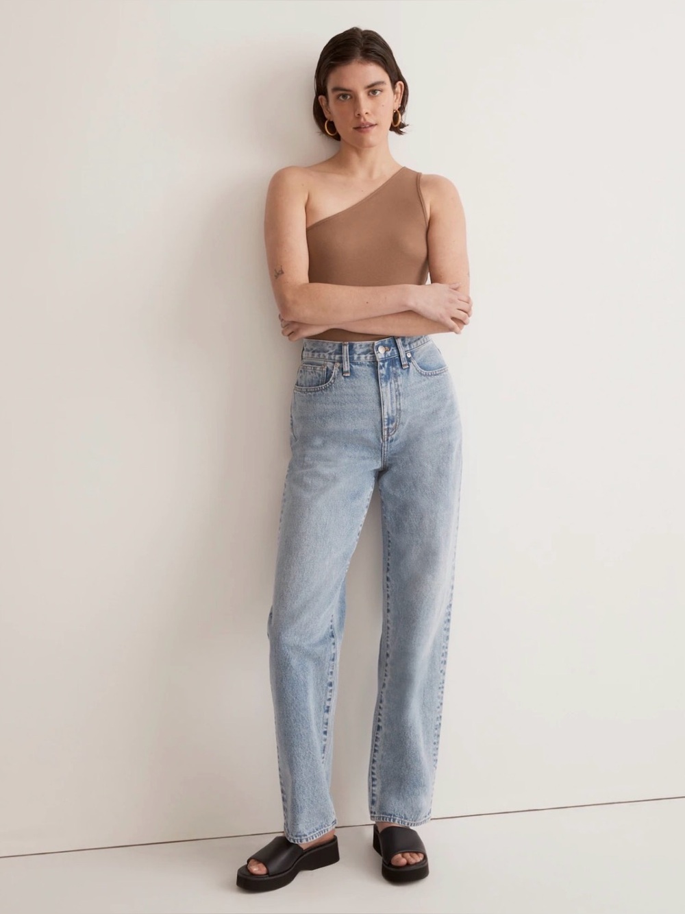 Madewell Baggy Straight Jeans in Olvera Wash: Size 23